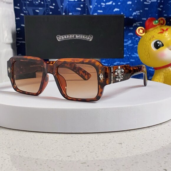 NWT Chrome Hearts Tortoiseshell Sunglasses - Picture 3 of 6